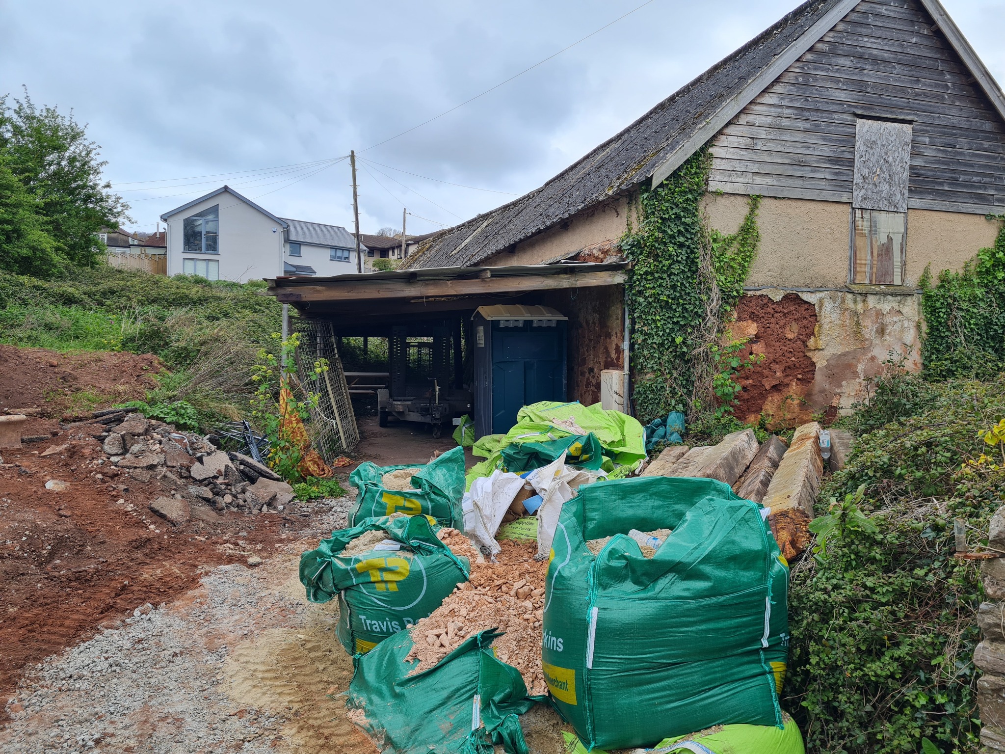 Riverstone Barn before redevelopment